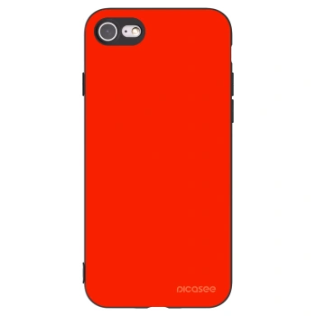 Picasee husă neagră din silicon pentru Apple iPhone SE 2022 - Maranello Red