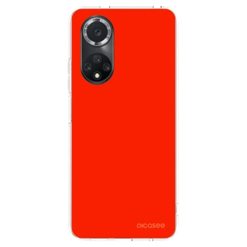 Picasee husă transparentă din silicon pentru Huawei Nova 9 SE - Maranello Red