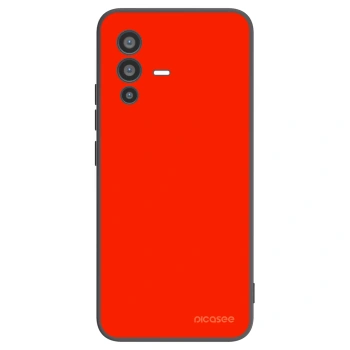Picasee husă neagră din silicon pentru Vivo V23 5G - Maranello Red