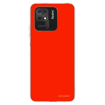Picasee husă transparentă din silicon pentru Xiaomi Redmi 10C - Maranello Red