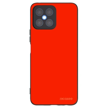 Picasee husă neagră din silicon pentru Honor X8 4G - Maranello Red