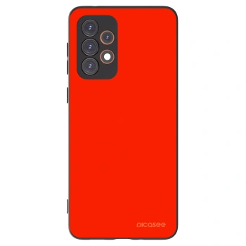 Picasee husă neagră din silicon pentru Samsung Galaxy A33 5G A336 - Maranello Red