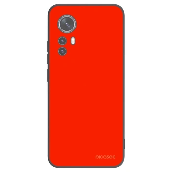 Picasee husă neagră din silicon pentru Xiaomi 12X - Maranello Red
