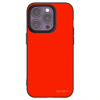 Picasee husă neagră din silicon pentru Apple iPhone 14 Pro - Maranello Red