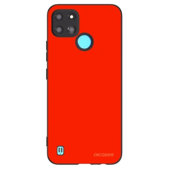 Picasee husă neagră din silicon pentru Realme C21Y - Maranello Red