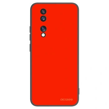 Picasee husă neagră din silicon pentru Honor 70 - Maranello Red