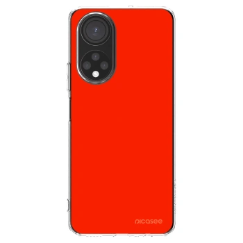 Picasee husă transparentă din silicon pentru Honor X7 - Maranello Red