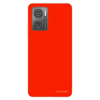 Picasee husă transparentă din silicon pentru Xiaomi Redmi 10 5G - Maranello Red