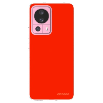 Picasee husă transparentă din silicon pentru Xiaomi 13 Lite - Maranello Red