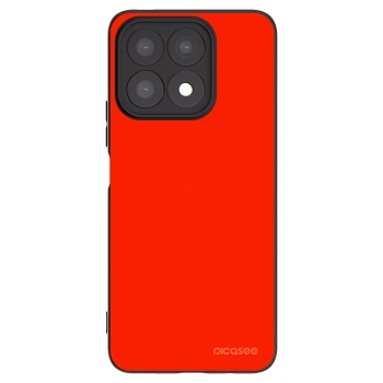 Picasee husă neagră din silicon pentru Honor X8a - Maranello Red