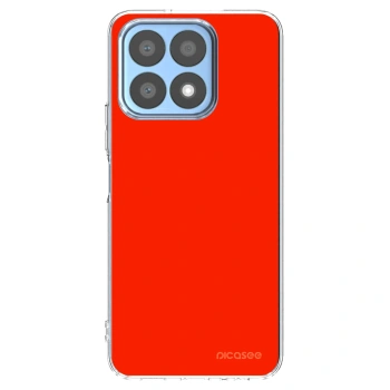 Picasee husă transparentă din silicon pentru Honor X8a - Maranello Red
