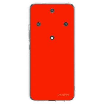 Picasee husă transparentă din silicon pentru Honor Magic5 Lite 5G - Maranello Red