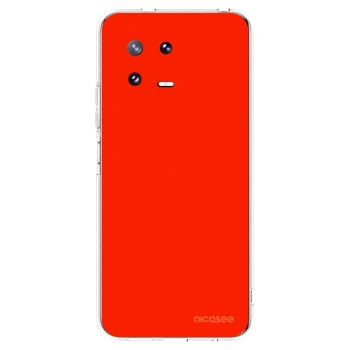 Picasee husă transparentă din silicon pentru Xiaomi 13 Pro - Maranello Red