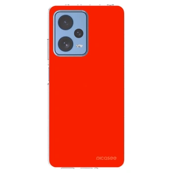 Picasee husă transparentă din silicon pentru Xiaomi Redmi Note 12 Pro 5G - Maranello Red