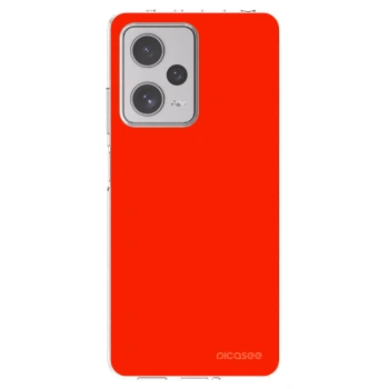 Picasee husă transparentă din silicon pentru Xiaomi Redmi Note 12 Pro+ 5G - Maranello Red