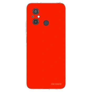 Picasee husă transparentă din silicon pentru Xiaomi Redmi 12C - Maranello Red