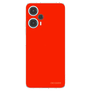 Picasee husă transparentă din silicon pentru Xiaomi Poco F5 - Maranello Red