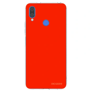 Picasee husă transparentă din silicon pentru Huawei Nova 3 - Maranello Red