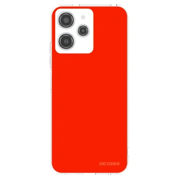 Picasee husă transparentă din silicon pentru Xiaomi Redmi 12 4G - Maranello Red