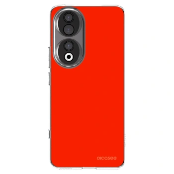 Picasee husă transparentă din silicon pentru Honor 90 5G - Maranello Red
