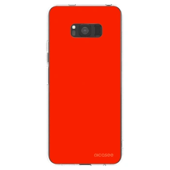 Picasee husă transparentă din silicon pentru Samsung Galaxy A73 5G - Maranello Red