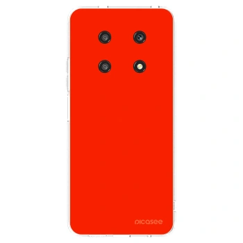 Picasee husă transparentă din silicon pentru Honor Magic4 Lite 5G - Maranello Red