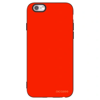 Picasee husă neagră din silicon pentru Apple iPhone 6/6S - Maranello Red