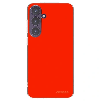 Picasee husă transparentă din silicon pentru Samsung Galaxy S24+ S926B 5G - Maranello Red