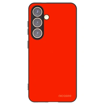 Picasee husă neagră din silicon pentru Samsung Galaxy S24 S921B 5G - Maranello Red
