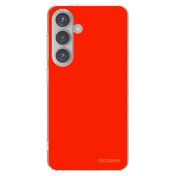 Picasee husă transparentă din silicon pentru Samsung Galaxy S24 S921B 5G - Maranello Red
