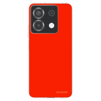 Picasee husă transparentă din silicon pentru Xiaomi Poco X6 - Maranello Red