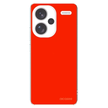 Picasee husă transparentă din silicon pentru Xiaomi Redmi Note 13 Pro+ 5G - Maranello Red
