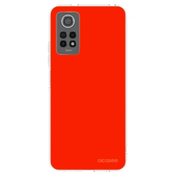Picasee husă transparentă din silicon pentru Xiaomi Redmi Note 12 Pro 4G - Maranello Red