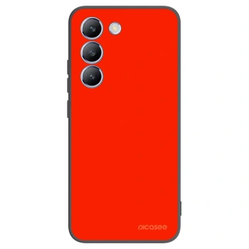 Picasee husă neagră din silicon pentru Vivo V40 SE 5G - Maranello Red
