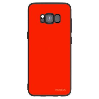 Picasee husă neagră din silicon pentru Samsung Galaxy S8 G950F - Maranello Red