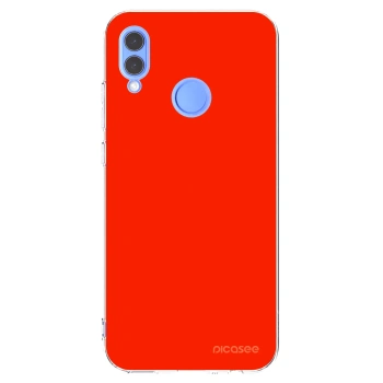 Picasee husă transparentă din silicon pentru Honor 10 Lite - Maranello Red