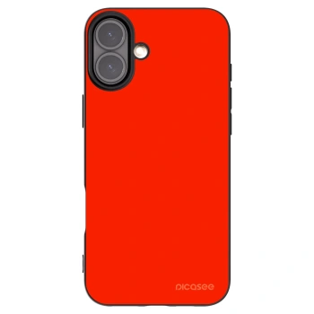 Picasee husă neagră din silicon pentru Apple iPhone 16 Plus - Maranello Red