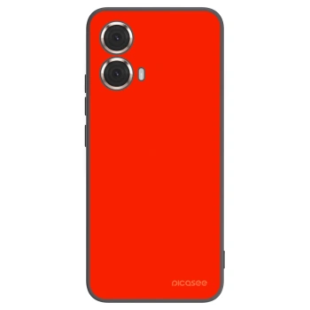 Picasee husă neagră din silicon pentru Motorola Moto G85 - Maranello Red