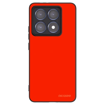 Picasee husă neagră din silicon pentru Xiaomi 14T Pro - Maranello Red