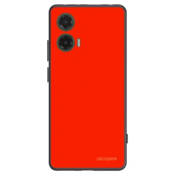 Picasee husă neagră din silicon pentru Motorola Moto G35 5G - Maranello Red