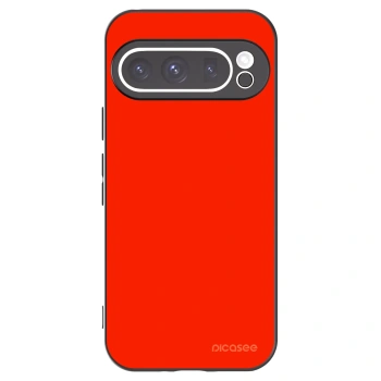 Picasee husă neagră din silicon pentru Google Pixel 9 Pro - Maranello Red