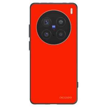 Picasee husă neagră din silicon pentru Vivo X200 Pro - Maranello Red