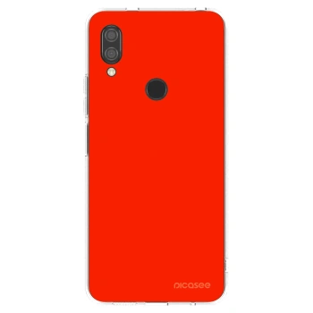 Picasee husă transparentă din silicon pentru Xiaomi Redmi 7 - Maranello Red