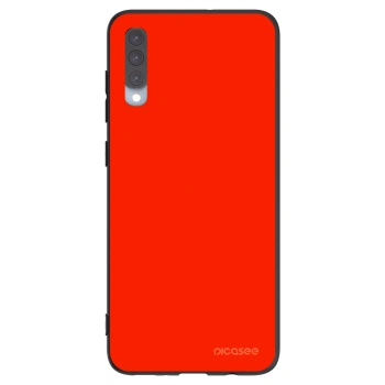 Picasee husă neagră din silicon pentru Samsung Galaxy A70 A705F - Maranello Red