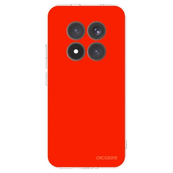 Picasee husă transparentă din silicon pentru Xiaomi Redmi Note 15 Pro+ - Maranello Red