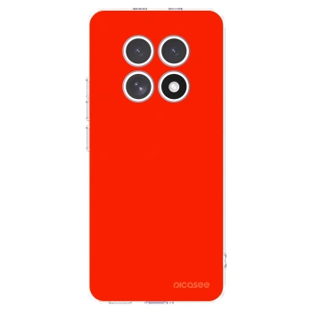 Picasee husă transparentă din silicon pentru Xiaomi Redmi Note 15 - Maranello Red