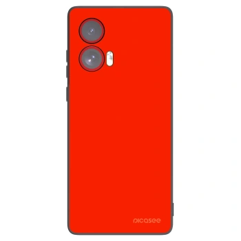 Picasee husă neagră din silicon pentru Motorola Edge 50 Fusion - Maranello Red