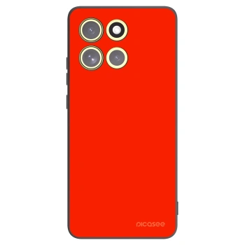 Picasee husă neagră din silicon pentru Motorola Moto G86 Power 5G - Maranello Red