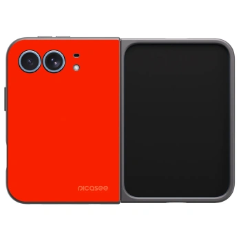 Picasee husă neagră din silicon pentru Apple iPhone Duo - Maranello Red