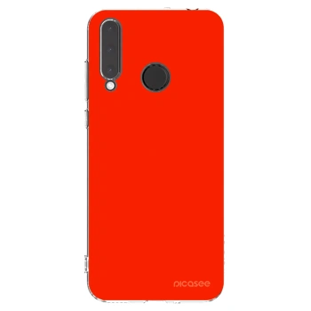 Picasee husă transparentă din silicon pentru Honor 20 Lite - Maranello Red